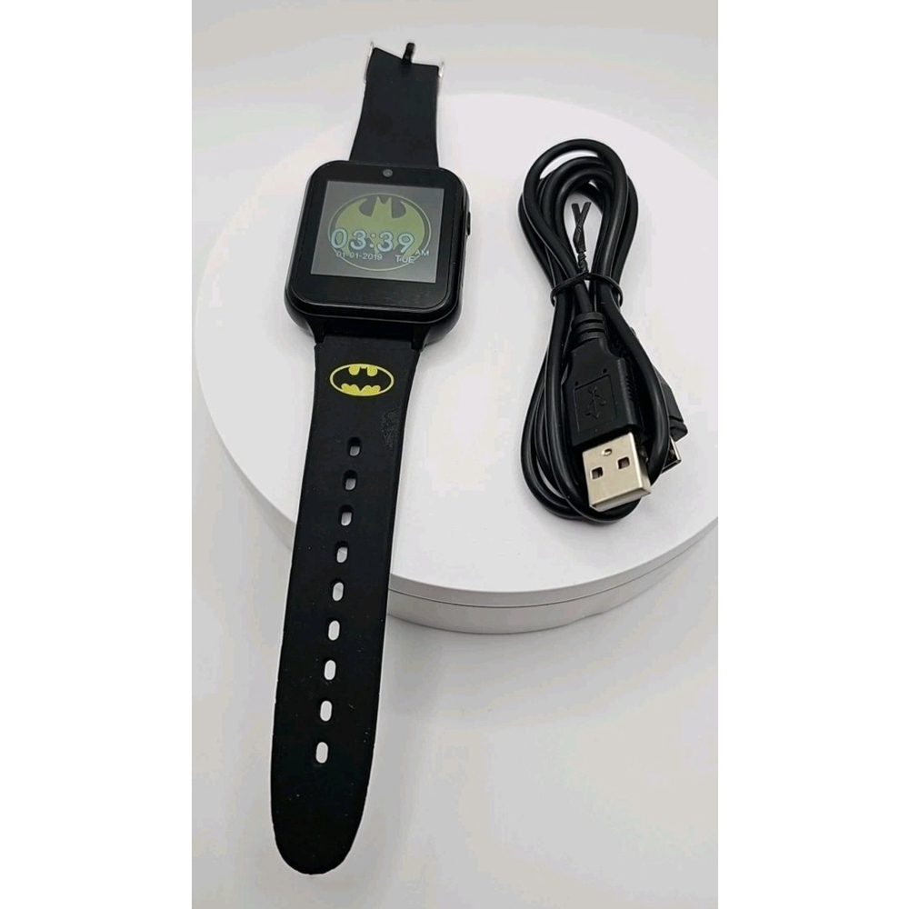 Batman Smartwatch With Camera, Games, Alarm Etc. Accutime DC Comics